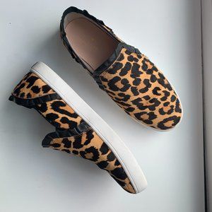 Kate Spade leopard calfhair Lilly sneaker